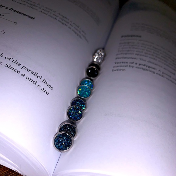 Multicolor Druzy Studs - Set of 5 - NWOT - Picture 5 of 6